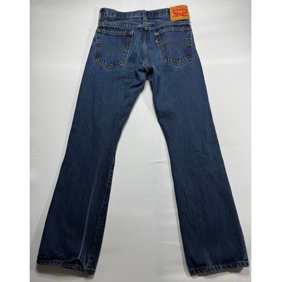 Levi's 517 Men's Bootcut Blue Denim Jeans - Size 29x32 *READ* - Picture 3 of 7